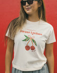 W's Sweet Lychee Mid Length Tee