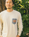 M's Palaka Longsleeve Pocket Tee