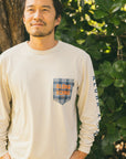 M's Palaka Longsleeve Pocket Tee
