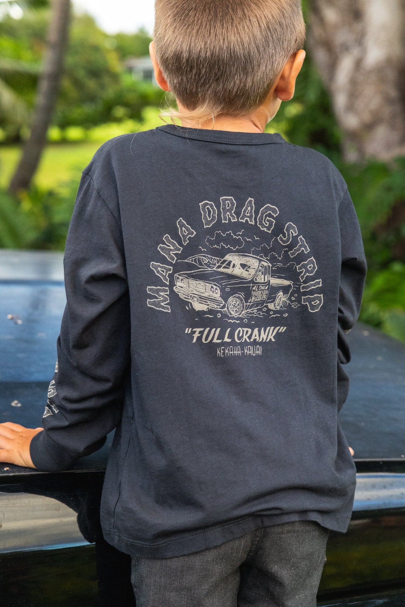 Mana Drag Youth Longsleeve Tee – Aloha Exchange