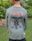 Hau Bush Moto Club Youth Longsleeve Tee