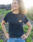 W's Paniolo Papale Mid Crop Tee