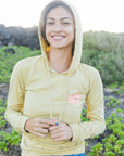 W's Hau Hibiscus Lightweight Hoodie