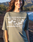 W's Vintage Aloha Boyfriend Tee