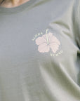 W's Hibiscus Blooms Longsleeve Tee