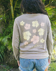 W's Hibiscus Blooms Longsleeve Tee