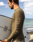 Double Shaka Sun Blocka L/S Surf Shirt - Black