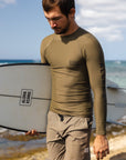 Double Shaka Sun Blocka L/S Surf Shirt - Black