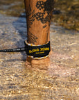 Bettah Days Leash - Black & Gold Checkered