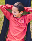 Stamp Logo Youth Longsleeve Tee