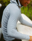 Double Shaka Sun Blocka L/S Surf Hood - Dark Olive