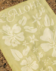 Aloha Hibiscus Quick Dry Kine Towel