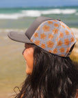 Hau Hibiscus Foam Trucker