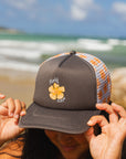 Hau Hibiscus Foam Trucker