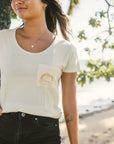 LWLH Embroidered Rainbow Pocket Tee