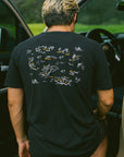 M's Kauai Map Tee