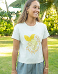 W's Noni Fruit Mid Crop Tee