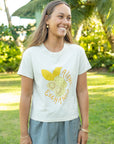 W's Noni Fruit Mid Crop Tee