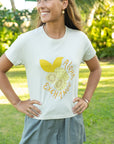 W's Noni Fruit Mid Crop Tee