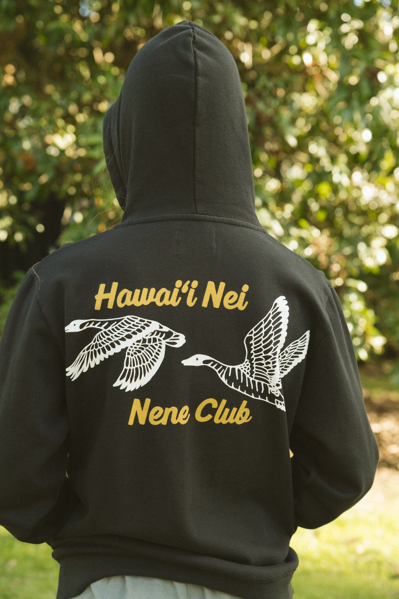 Hawaii Nei Nene Club Zip Up Hoodie – Aloha Exchange