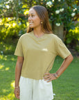 W's Lauhala Boxy Tee