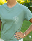 W's Heliconia Mid Crop Tee