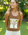 W's Funky Ginger Fitted Tank