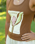 W's Funky Ginger Fitted Tank