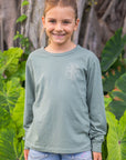Heliconia Youth Longsleeve Tee