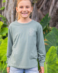 Heliconia Youth Longsleeve Tee