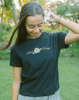 W's Pikake Rose Mid Tee