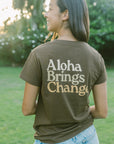 W's ABC Stacked Crew Tee