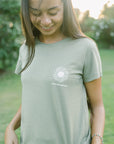 W's Sun Lei Crew Tee