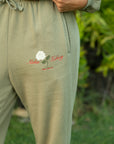 W's Pikake Rose Sweatpant
