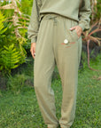 W's Pikake Rose Sweatpant
