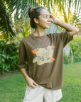W's Flying Pueo Boyfriend Tee