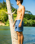 Navy Rippah Shreddah 17" Boardshorts