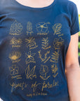 LWLH Plants Of Paradise Scoop Neck Tee