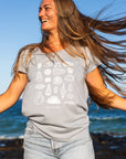 LWLH Seashells Scoop Neck Tee