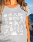 LWLH Seashells Scoop Neck Tee
