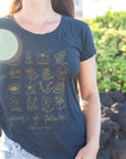 LWLH Plants Of Paradise Scoop Neck Tee