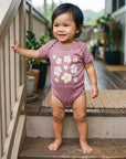 Hibiscus Blooms Onesie