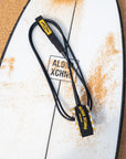 Bettah Days Leash - Black & Gold Checkered