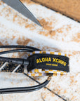 Bettah Days Leash - Black & Gold Checkered