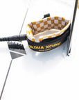 Bettah Days Leash - Black & Gold Checkered