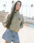 W's Mynah Tattoo Plush Pullover Hoodie