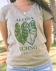 W's Kalo Block Print Scoop Tee