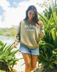 W's Kona Winds Plush Oversized Crew