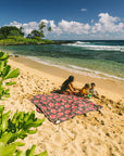 Pua Pop / Nene Camo Beach Blanket