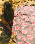Pua Pop / Nene Camo Beach Blanket